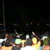 Rihanna sailing in by boat @ Bridgetown Barbados