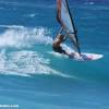 Arjen riding the waves @ Seascape Beach House Barbados