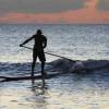 Arjen sup surfing @ Batts Rock Barbados