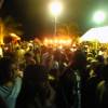Fridaynight crowds @ Oistins Fishmarket Barbados