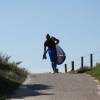 Arjen going for a sup session @ Renesse