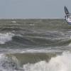 Arjen jumping in the storm @ da Brouwersdam