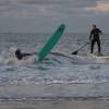 Arjen wiping out @ da Northshore of Renesse