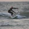 Arjen late-evening-after-work-surfsession @ Haamstede