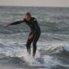 Stefan late-evening-after-work-surfsession @ Haamstede
