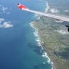 Approaching the coastline of Barbados