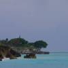 Lonely stand up paddle surfer @ Enterprise Barbados