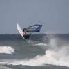 Arjen flying the Fanatic New Wave 69 + Maui Sails Legend 4.2