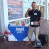 Tropical welcome drink on the T.B. Lettsome international airport of Beef Island