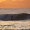 Sunset barrel @ Tortola's Northshore