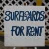 Surfboards for rent @ Josiah's bay Tortola