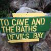 To the cave and the Baths...