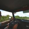 Arjen enjoying the Wrangler Jeep @ Anegada