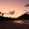 Paradise sunset in the British Virgin Islands