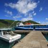 The ferry pier @ Jost van Dyke