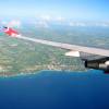 Westcoast of Barbados from the plane, almost there...