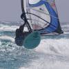 Arjen flying the new Fanatic Twin Fin @ Surfers Point Barbados