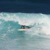 Lifeguard 'Buju' surfing @ Bathsheba 