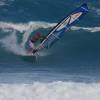 Arjen down the line @ Surfers Point Barbados