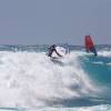 Arjen battling the white water @ Seascape Beach House 