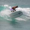 Arjen cuts back his sup board @ Surfers Point Barbados