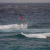Arjen off the lip with the new Sailboards Tarifa Custommade Freewave 85 & Loft Sails 5.2 @ Silver Sands