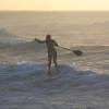 Adelimar paddling out @ Surfers Point Barbados