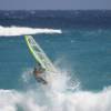 Arjen fighting a big whitewater wave @ Ocean Spray