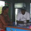 Brian & Andy upstairs in 'de Action' Shop @ Silver Sands Barbados