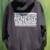 Windsurfing Renesse vintage hooded sweat black back