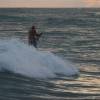Sunset stand up paddle surfing session @ Barbados