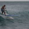 Arjen sup surfing @ Surfers Point Barbados