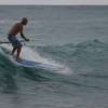 Arjen stand up paddle surfing @ Barbados