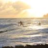 Sunset surfing @ Surfers Point Barbados