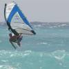 Arjen checking the fin during the Windsurfing Renesse 2011 Test @ Barbados