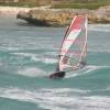 Jibing in the bay @ Surfers Point Barbados
