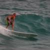 Arjen surfing the Meyerhoffer 9'2 @ Surfers Point Barbados