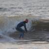 Arjen surfing the Meyerhoffer Longboard @ Renesse