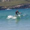 The Fanatic 9.6 SUP wood edition in action @ Fistral Beach
