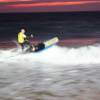 Competitor in action @ the Night Surf in Newquay