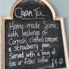 Cream tea in Cornwall