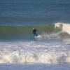 Arjen surfing the Al Merrick in El Palmar