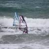 Ben & Ludovic testing the new 2012 Loft Sails Pure Lip @ Tarifa