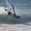 Ludovic Jossin one handed waveriding in Bolonia 2