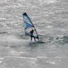 2012 Simmer Blacktip 4 batten wavesail in action @ Bolonia