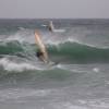 Gonzalo riding the waves in Canos de Meca