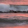 Arndt bodyboarding in the sunset @ Torre de la Pena