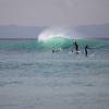 Surf & Sup in Canos de Meca with Africa in the background