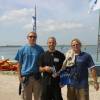 Stefano, Arjen & Miele Markus @ da Surffestival Brouwersdam 15.06.03