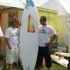 Fanatic Import Holland Herman&WSR Teamrider Mario with da new Goya board @ da surrffestival Brouwersdam 14.06.03